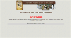 Desktop Screenshot of nevadasmallgame.org